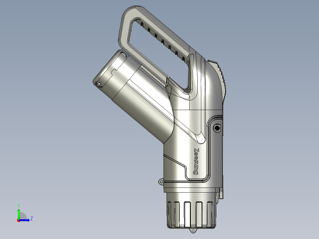 直流充电枪-125A 1023844左视图