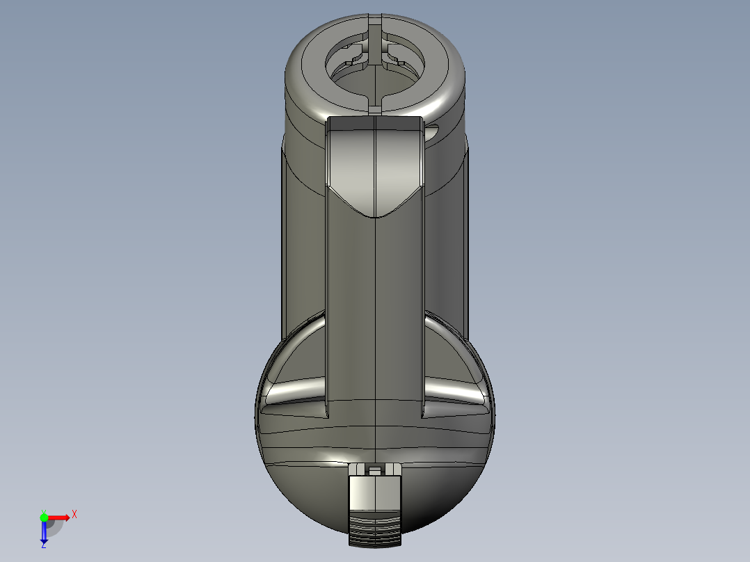 直流充电枪-125A 1023844俯视图