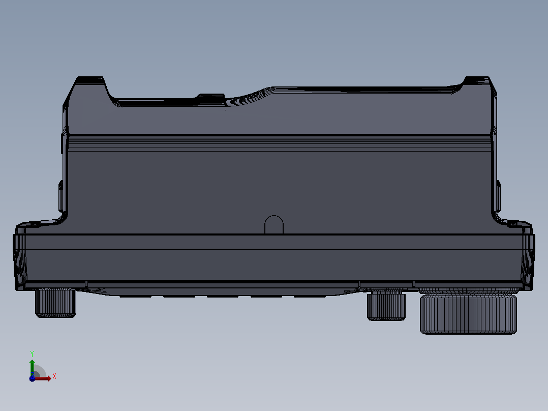 ICOM的IC-705便携电台前视图