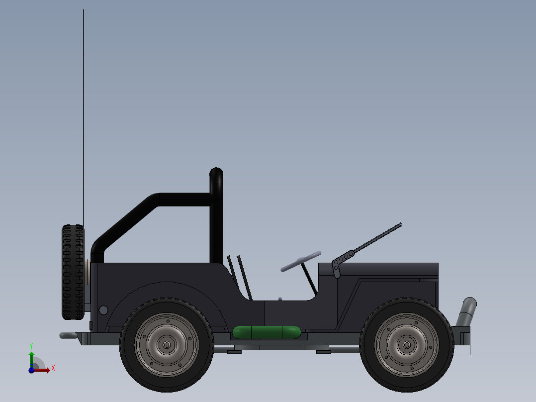 A3003918-吉普车前视图