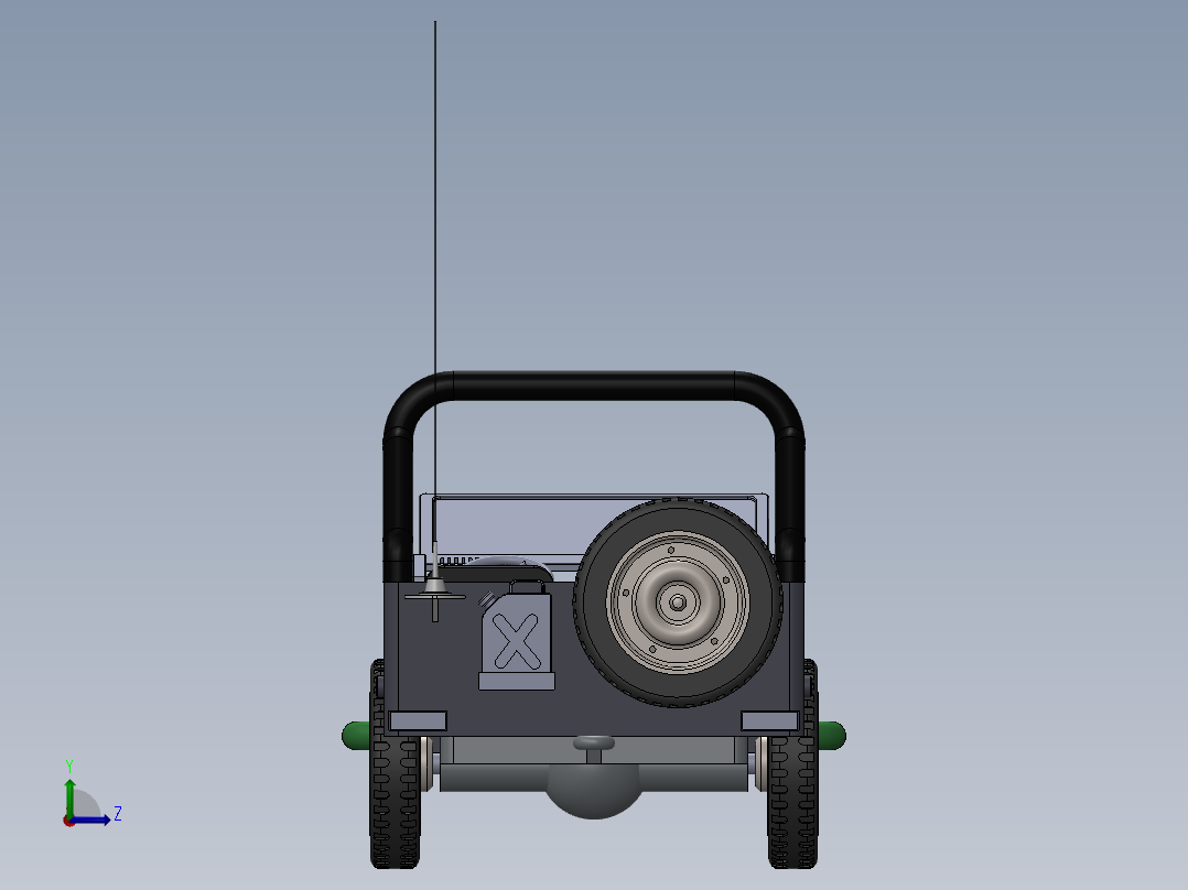 A3003918-吉普车左视图