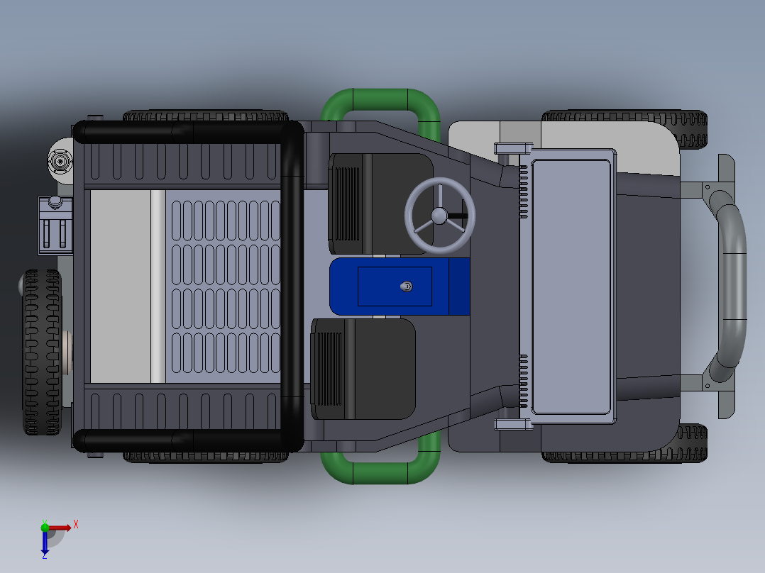 A3003918-吉普车俯视图