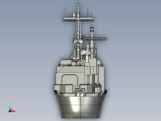 暴雨级巡洋舰前视缩略图