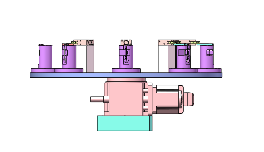 8工位凸轮分割器转盘机构