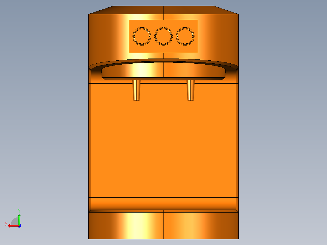 咖啡机（多体）。。后视图