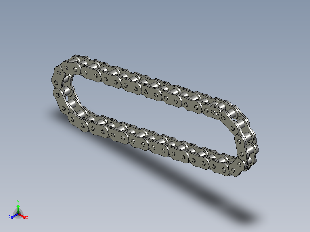 08a链条4-涂油正等轴测图