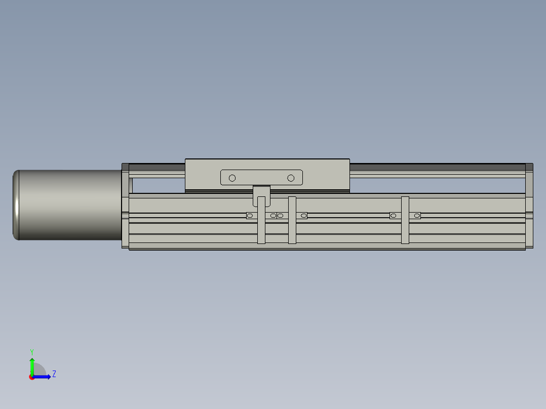 MTH14-100-BC-P40-C4装配体左视图