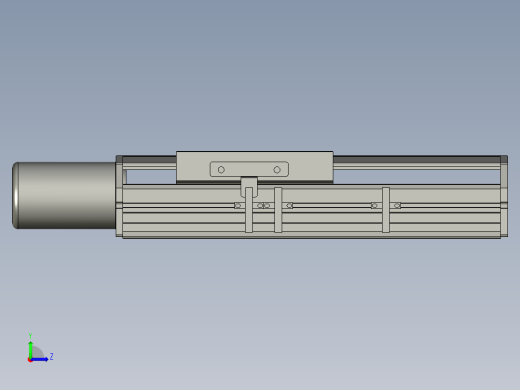 MTH14-100-BC-P40-C4装配体左视缩略图