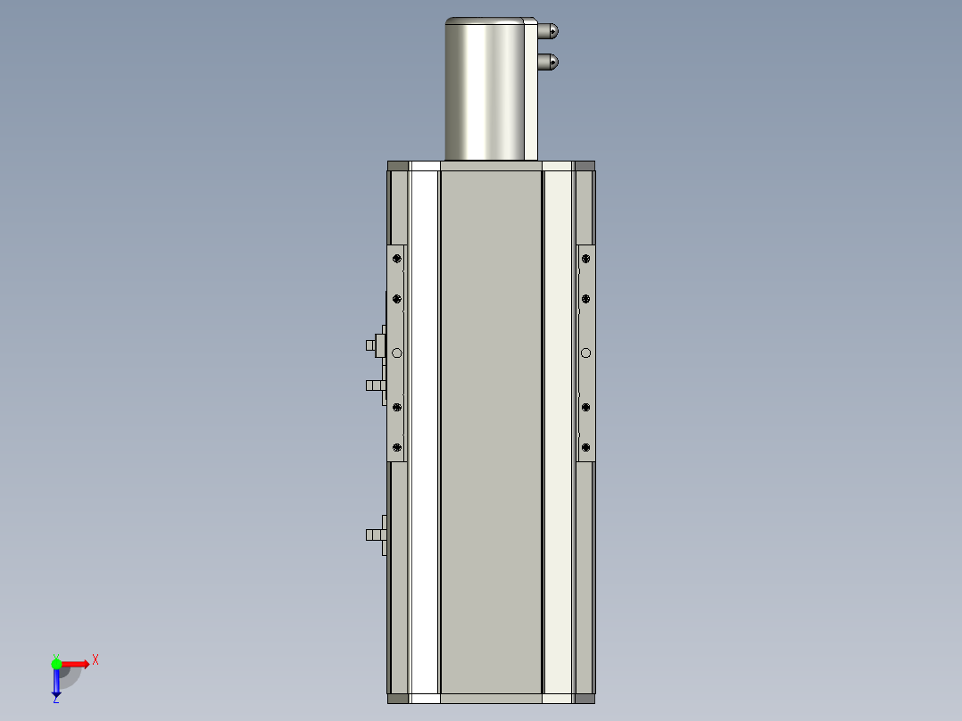 MTH14-100-BC-P40-C4装配体俯视图