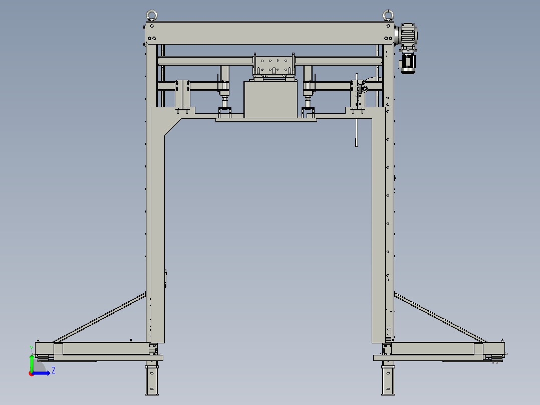 DX231007A-CJ231007A-双穿箭打包机左视图