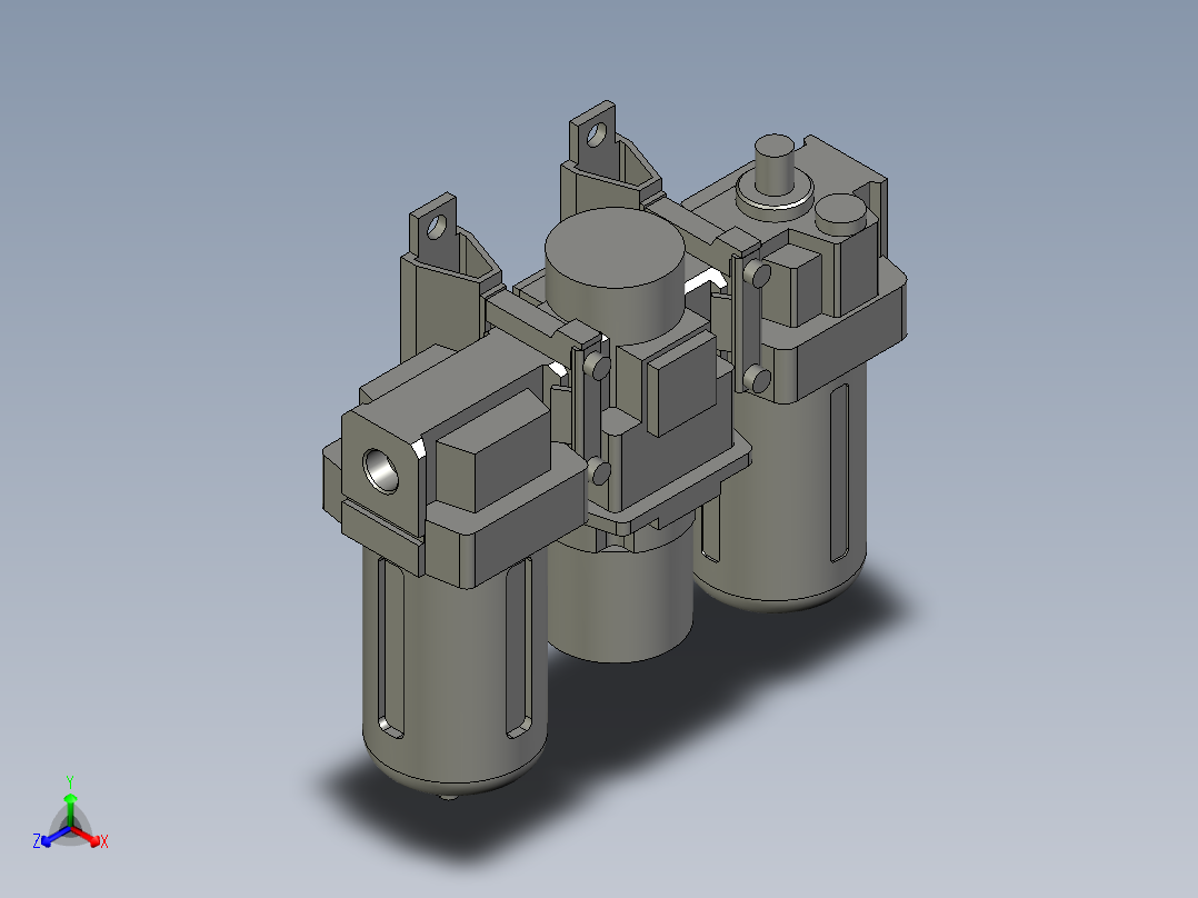 ACG40-03G1AA正等轴测图