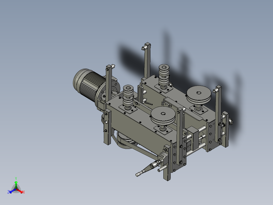LP-200B-02-00下部调节夹瓶部件