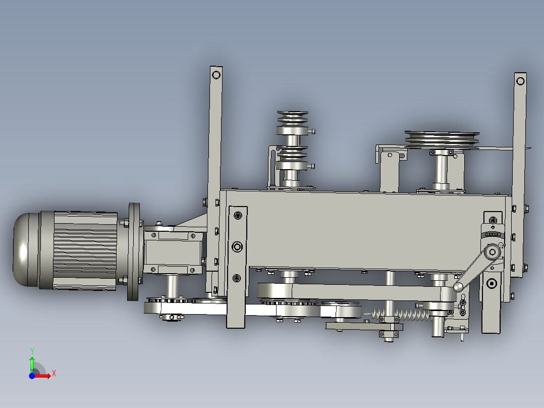 LP-200B-02-00下部调节夹瓶部件前视图