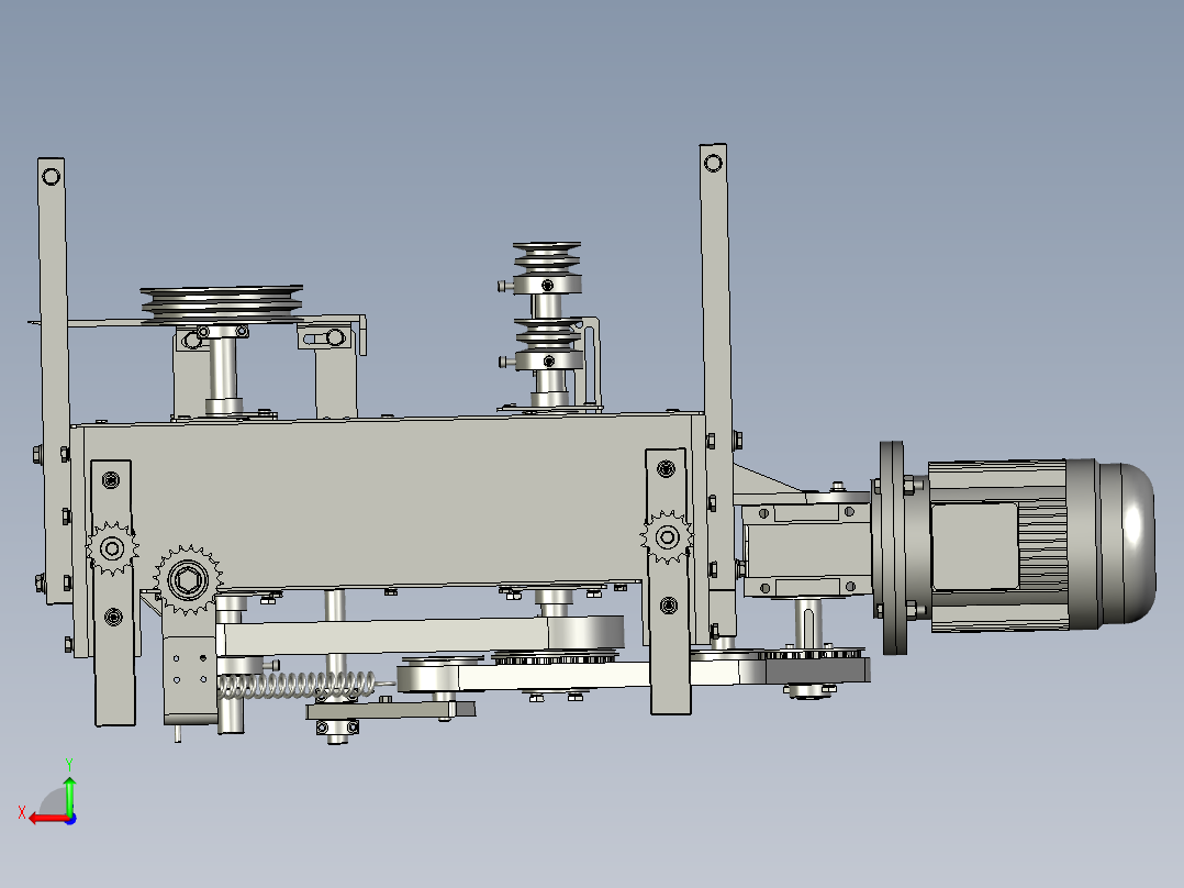 LP-200B-02-00下部调节夹瓶部件后视图
