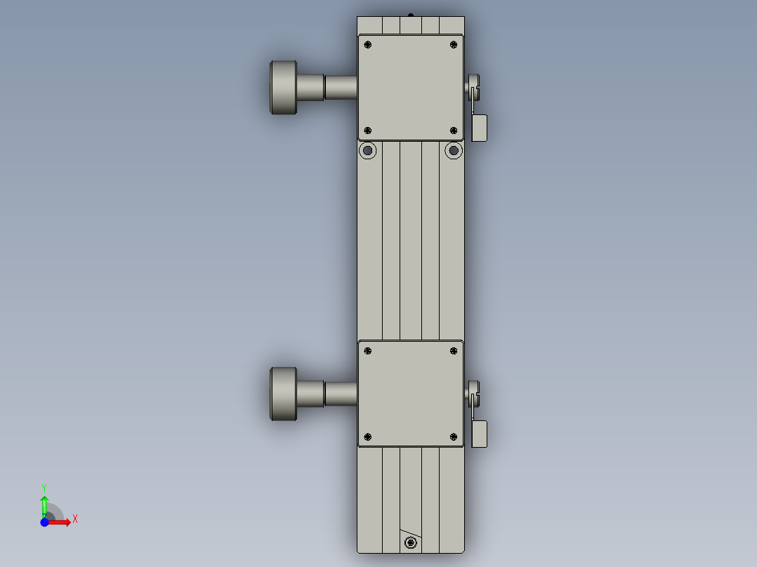 LWX40-L350手动滑台-a前视图