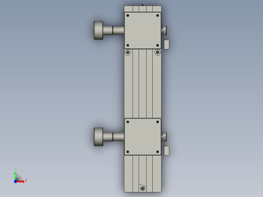 LWX40-L350手动滑台-a前视缩略图