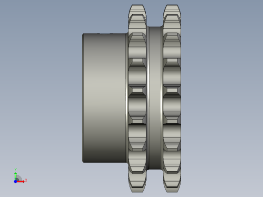 LC145MN-03-10取料台减速机链轮-12A19T前视缩略图