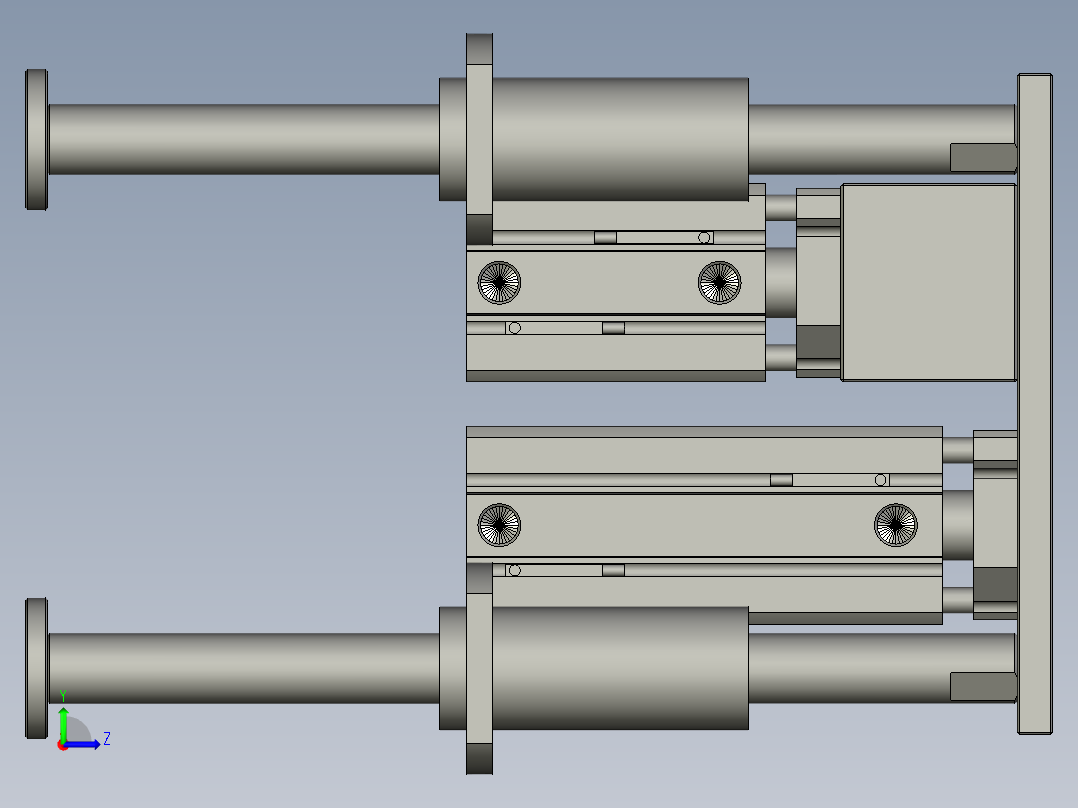 860-0300料盘降模组左视图
