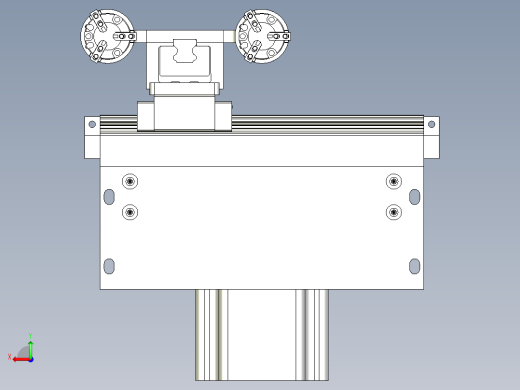 垂直平移搬运机构后视缩略图