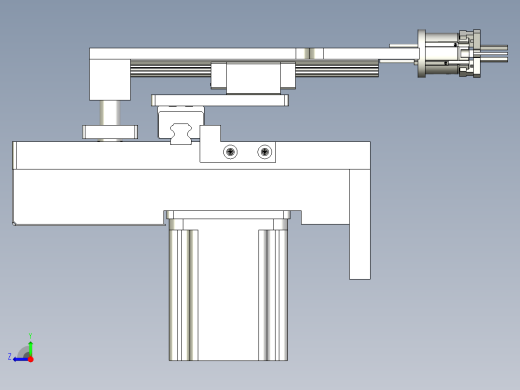 垂直平移搬运机构右视缩略图