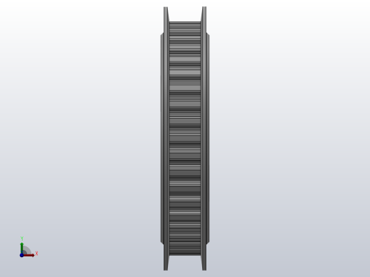 标准型梯形齿同步带轮XL型_SXLHC-42-031-dc16-A前视缩略图