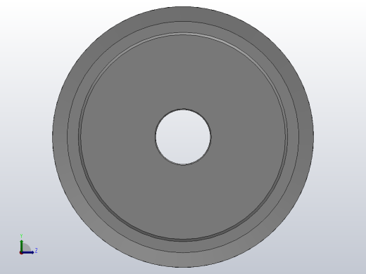 标准型梯形齿同步带轮XL型_SXLHC-42-031-dc16-A左视缩略图