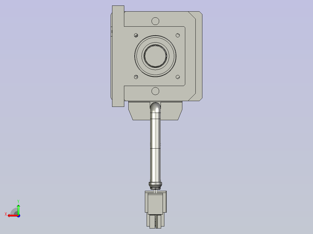 NG丝杠机械手后视图
