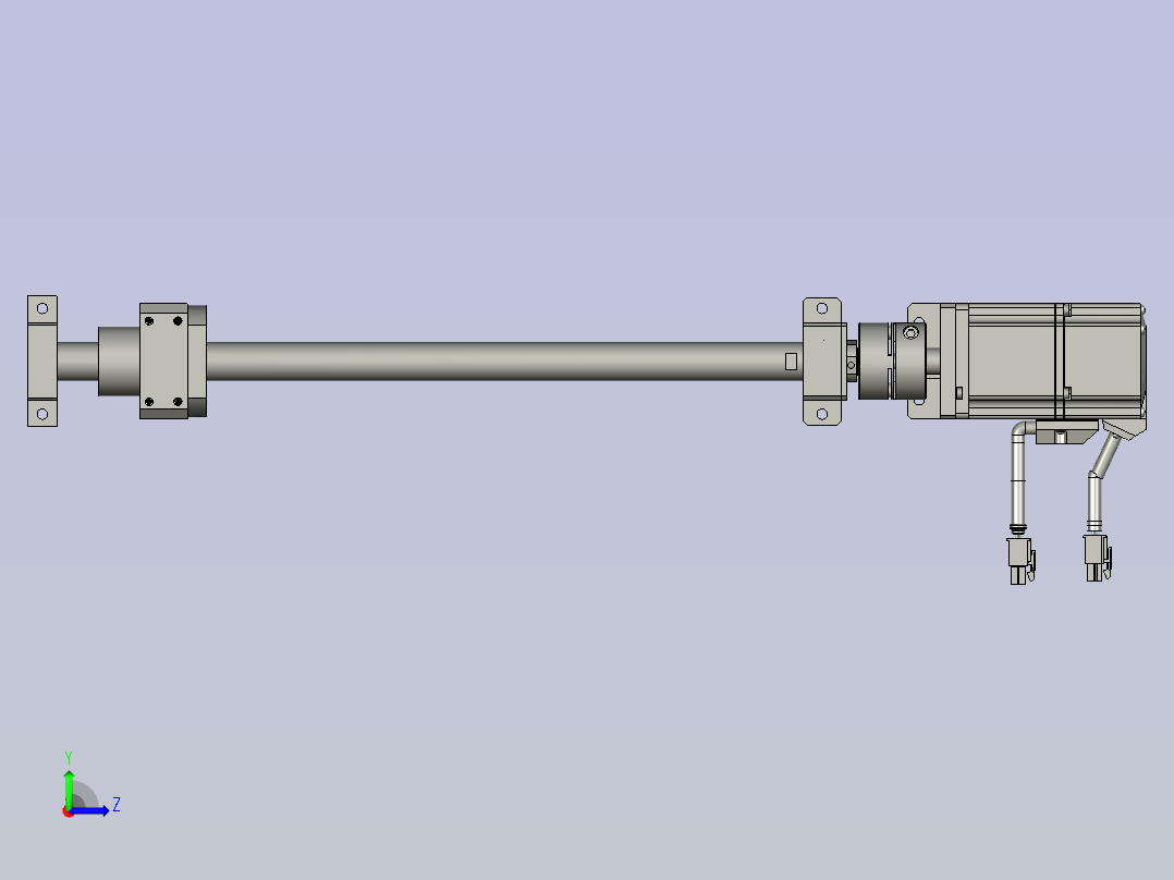 NG丝杠机械手左视图