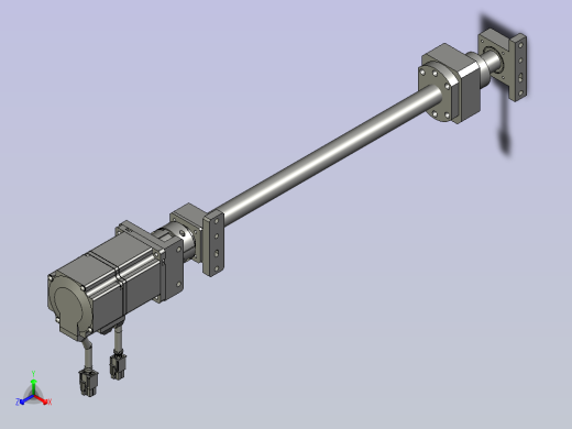 NG丝杠机械手正等轴测缩略图