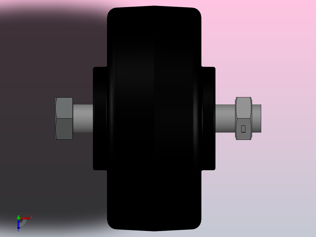 脚轮Colson-8_06688_369 MTG1俯视图