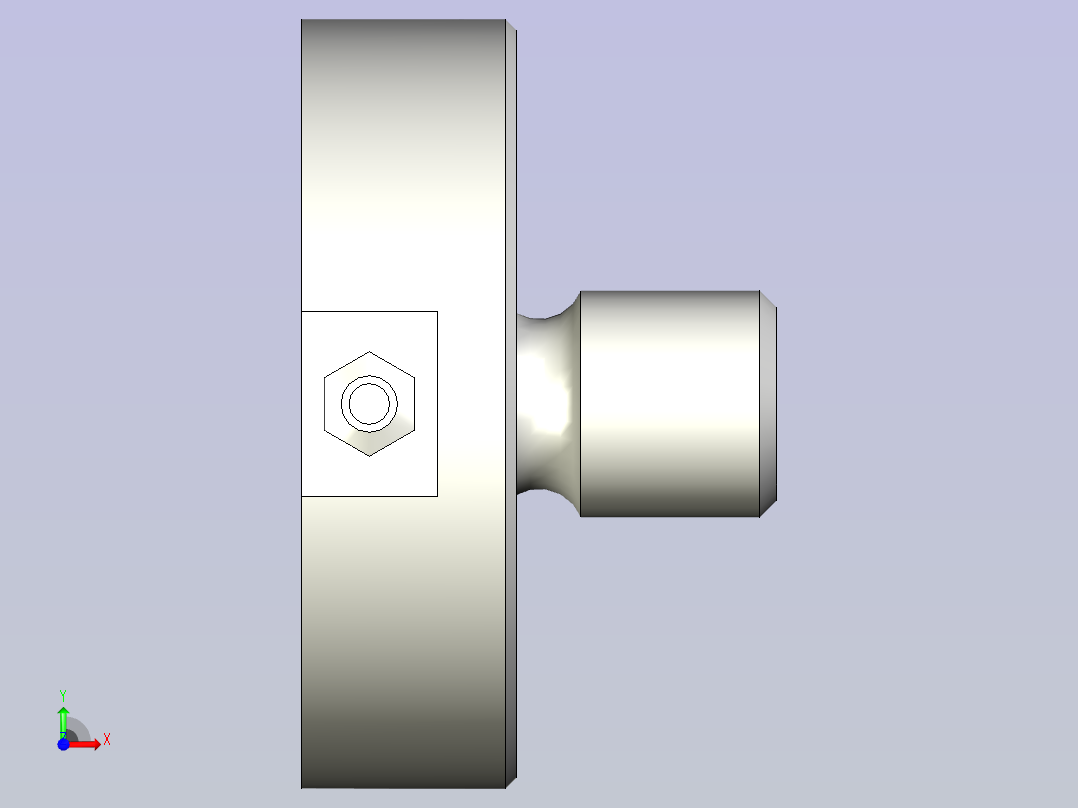 A0005157-EMS40-50千牛应变片膜力传感器称重传感器前视图
