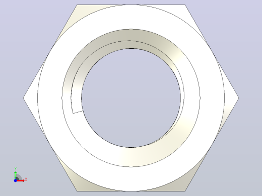 DIN_EN_ISO_4032_Hexagon_Nut_5.ipt六角螺母前视缩略图