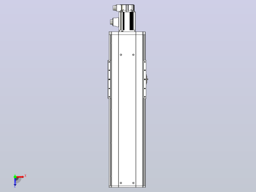 日规模组半封闭丝杆TPA-HNR-220D-3210C-L450-M-C-P1K-N3俯视缩略图