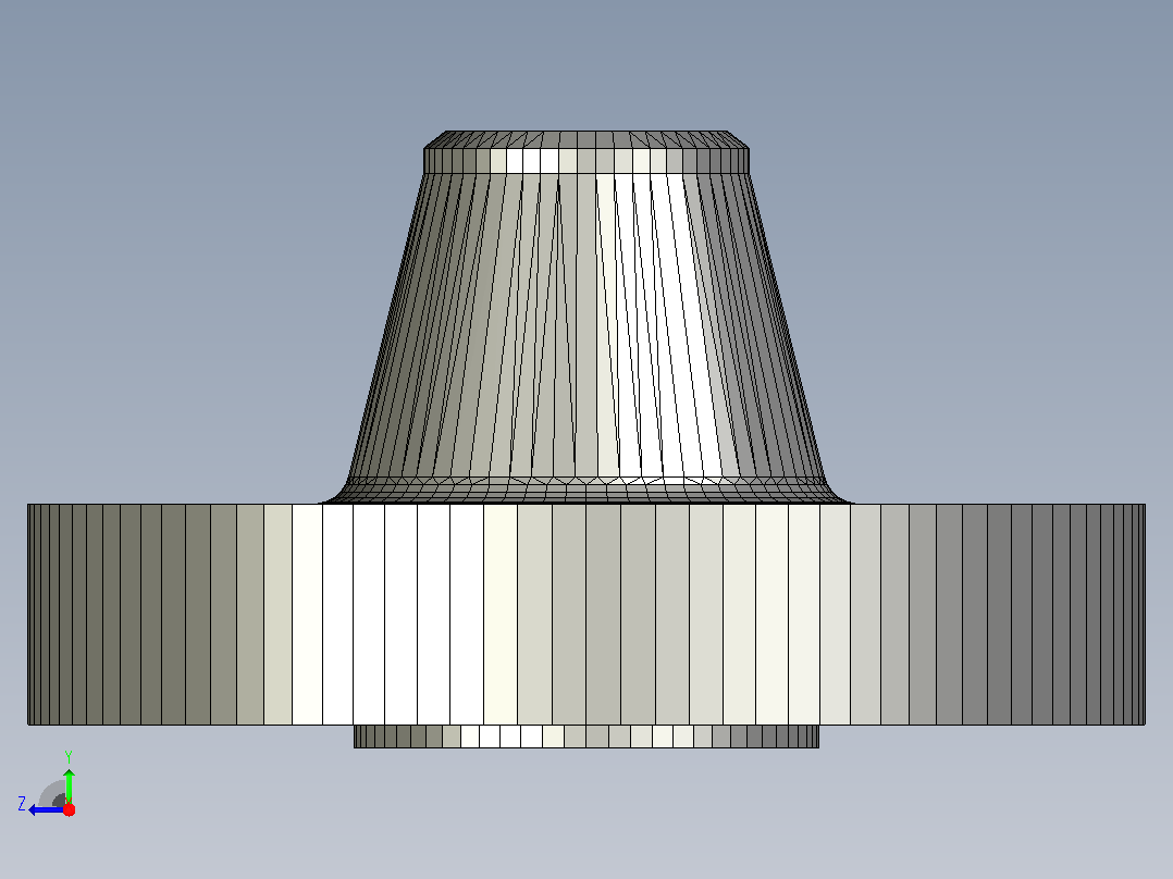 ASME B 16.5 RFWN法兰# 2500 NPS 15至NPS 300右视图