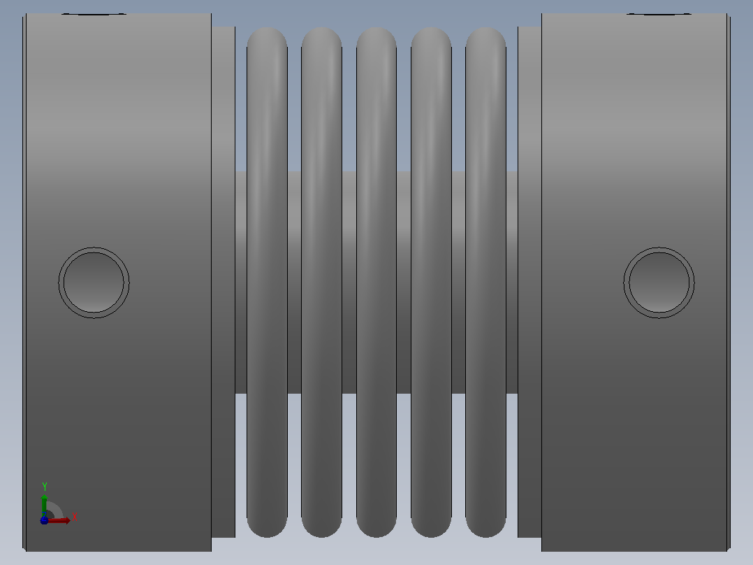 DB-4系列联轴器_DB-10-10前视图