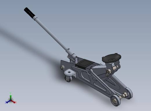 A23-汽车液压千斤顶