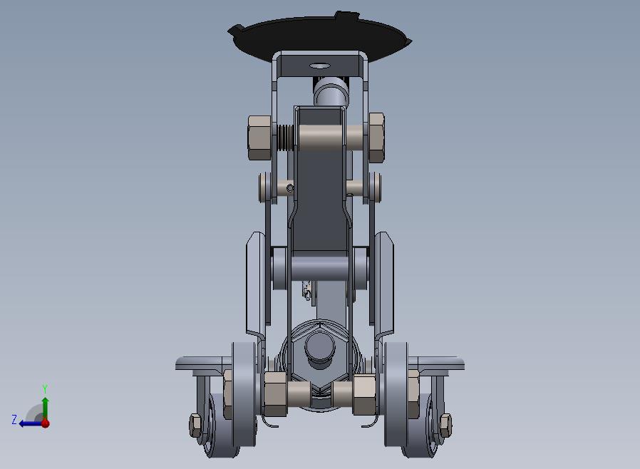 A23-汽车液压千斤顶右视图