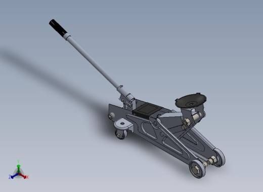 A23-汽车液压千斤顶正等轴测缩略图