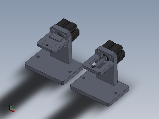 喷嘴头攻牙夹具