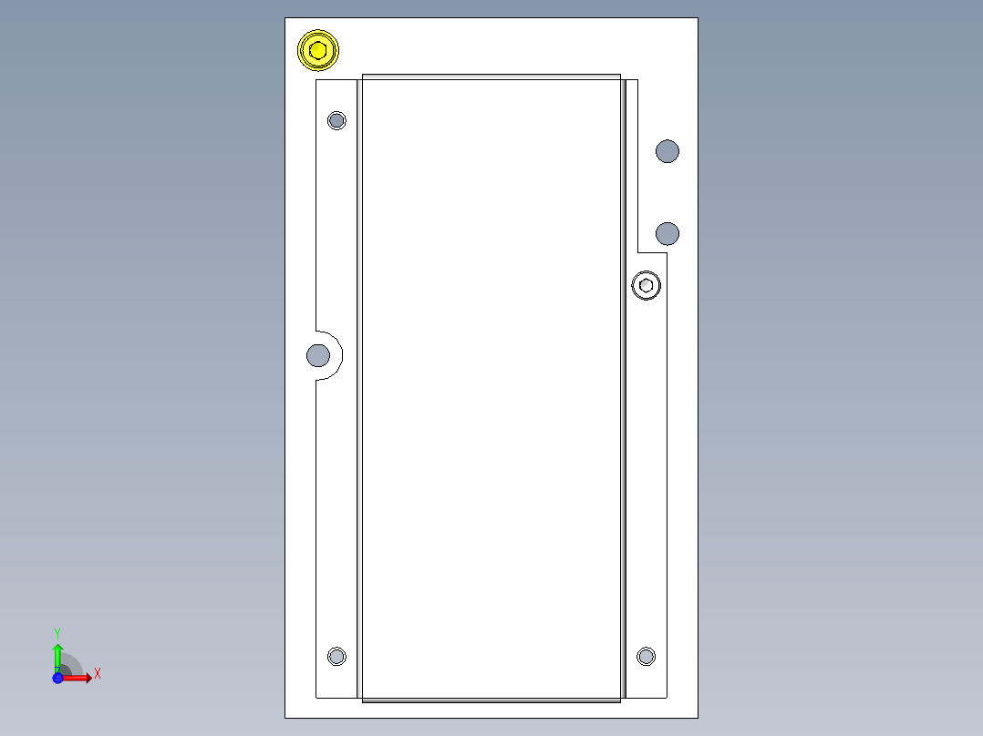 塑料链条输送机前视图