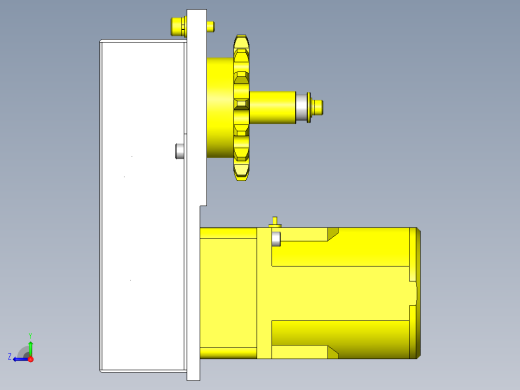 塑料链条输送机右视缩略图