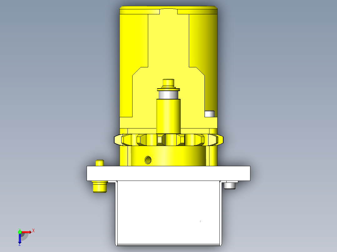 塑料链条输送机俯视图