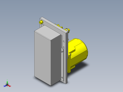 塑料链条输送机正等轴测缩略图