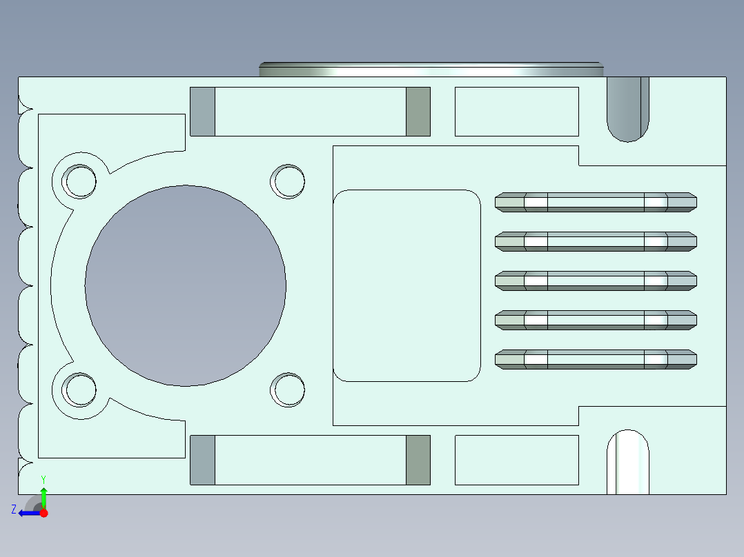 新型减速器 右视图