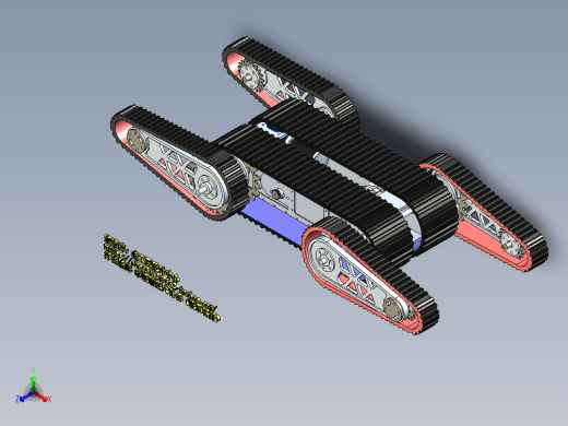 A19-履带小车可搭配机械臂 SW2012