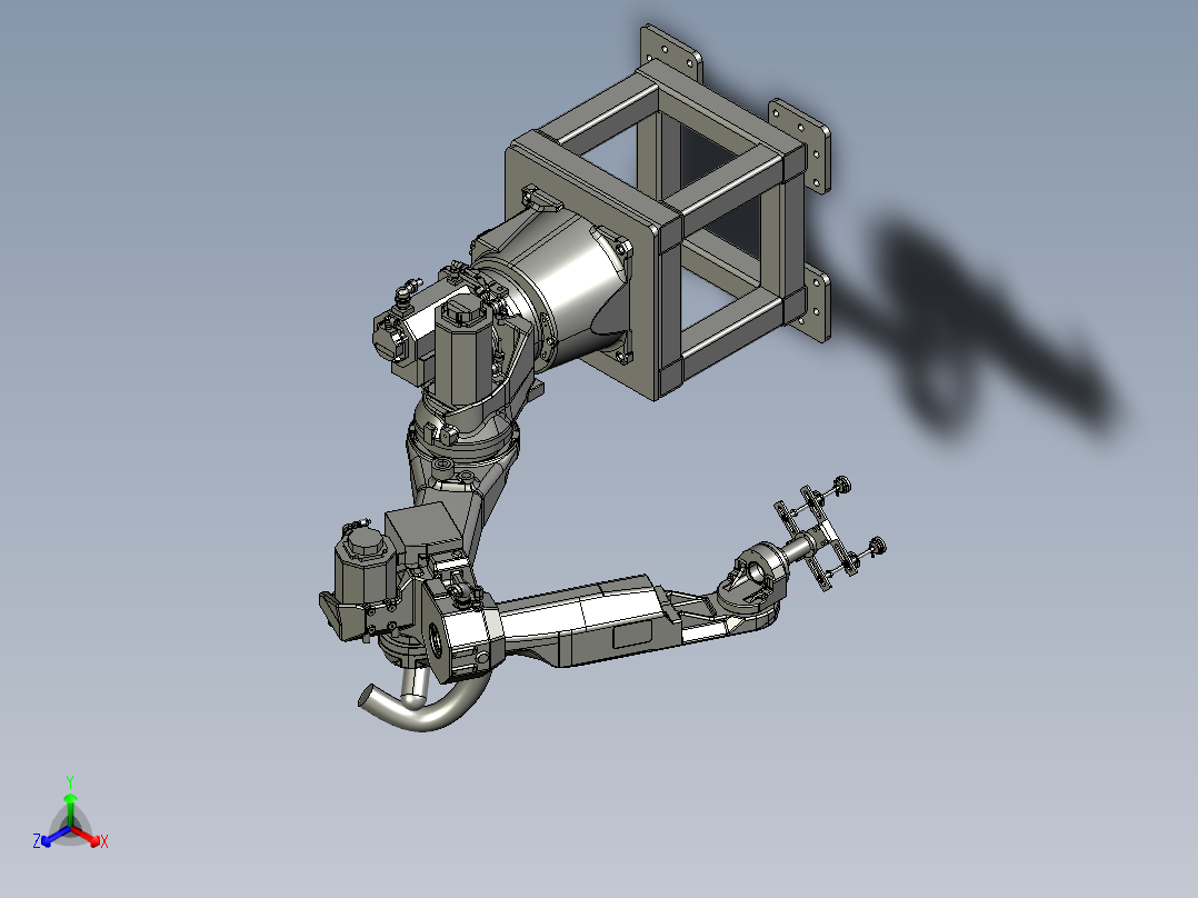 吸盘式搬运机器人总成