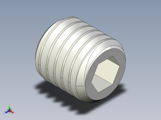 DIN 913-ISO 4026 固定螺钉-M10 L=10.STEP