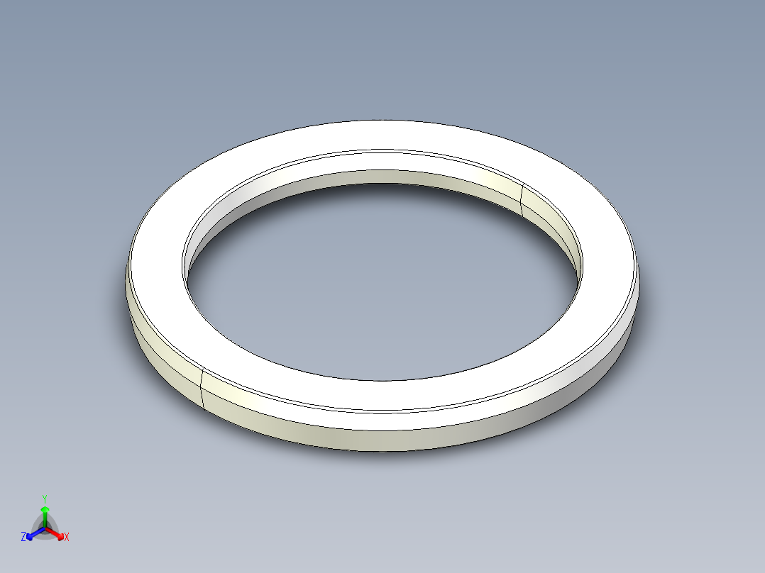 型材-KJN DAMPING RING FOR _0 HINGED FOOT 3842522303主视图