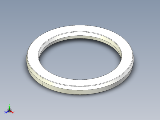 型材-KJN DAMPING RING FOR _0 HINGED FOOT 3842522303正等轴测缩略图
