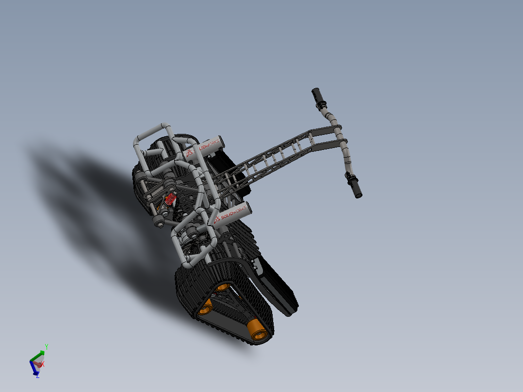 全地形履带滑板车